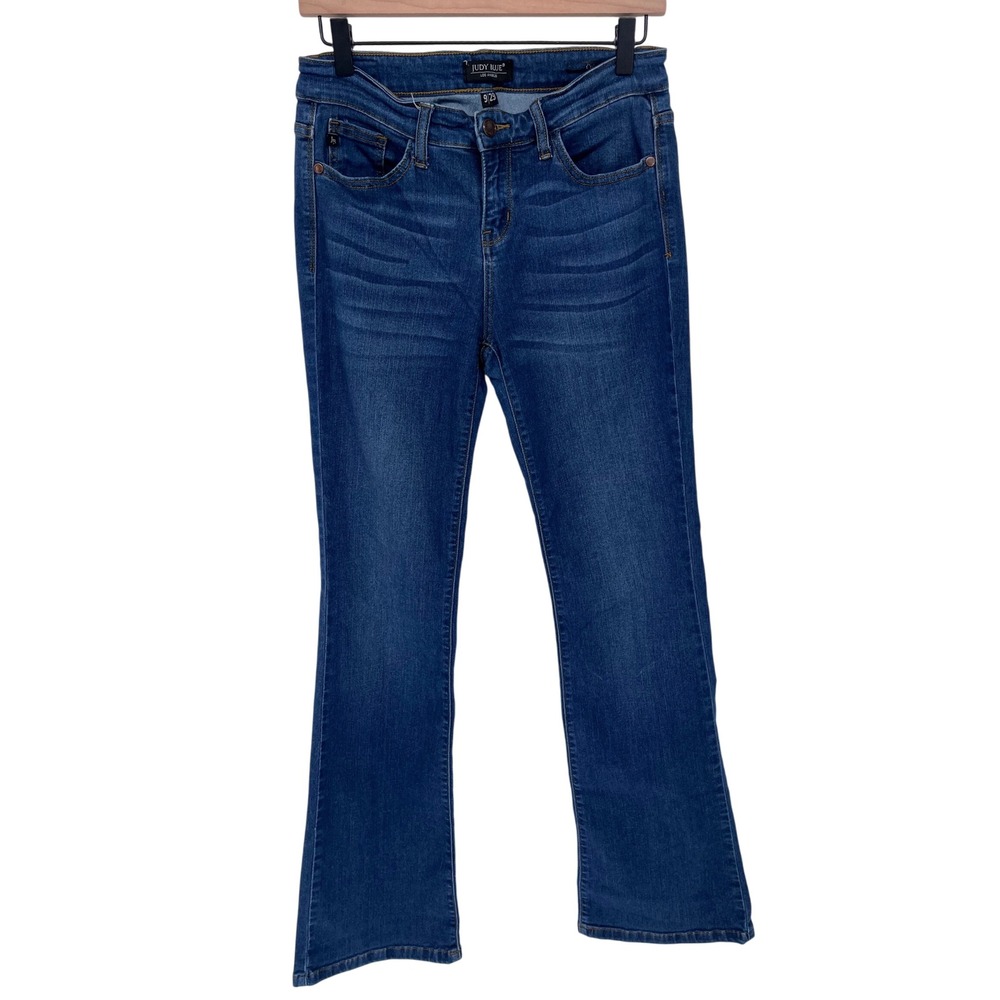 Judy Blue Bootcut Jeans Womens 9/29 Blue Stretch Denim JB82100DK Casual